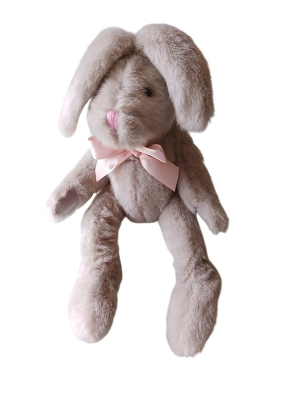 Sasco Kellogg's Gray Sitting Promo Easter Rabbit VTG 1997‎ Plush Bunny Plush